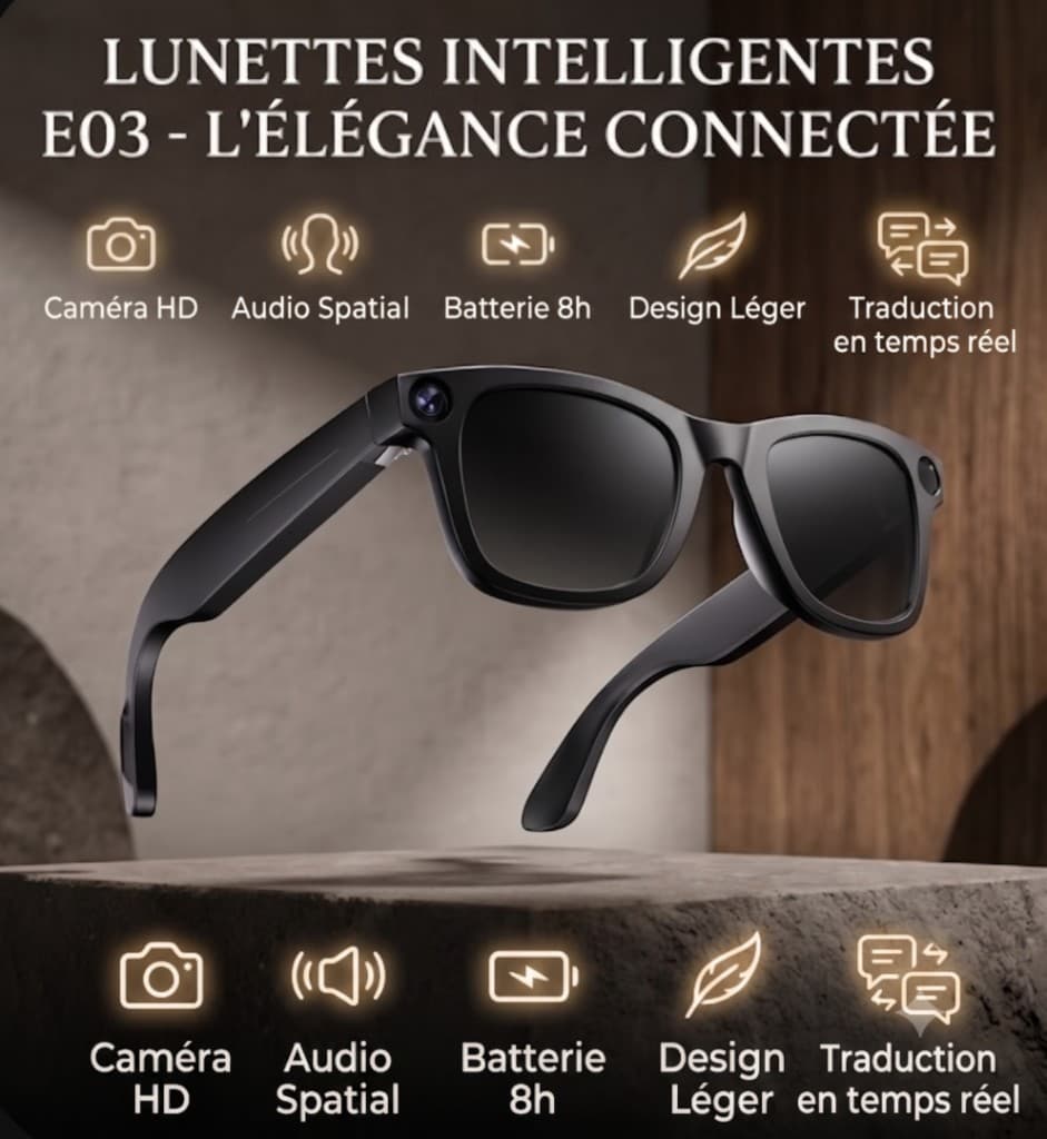 Lunettes Intelligentes E03