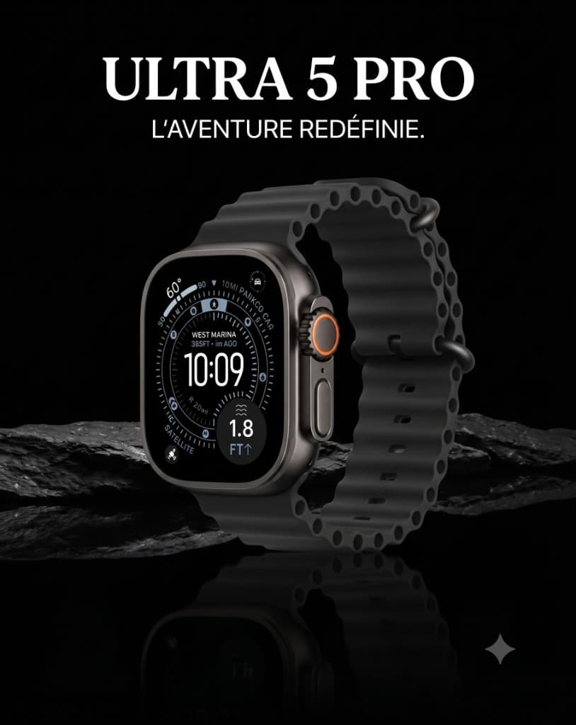 Montre Connectée Ultra 5 Pro