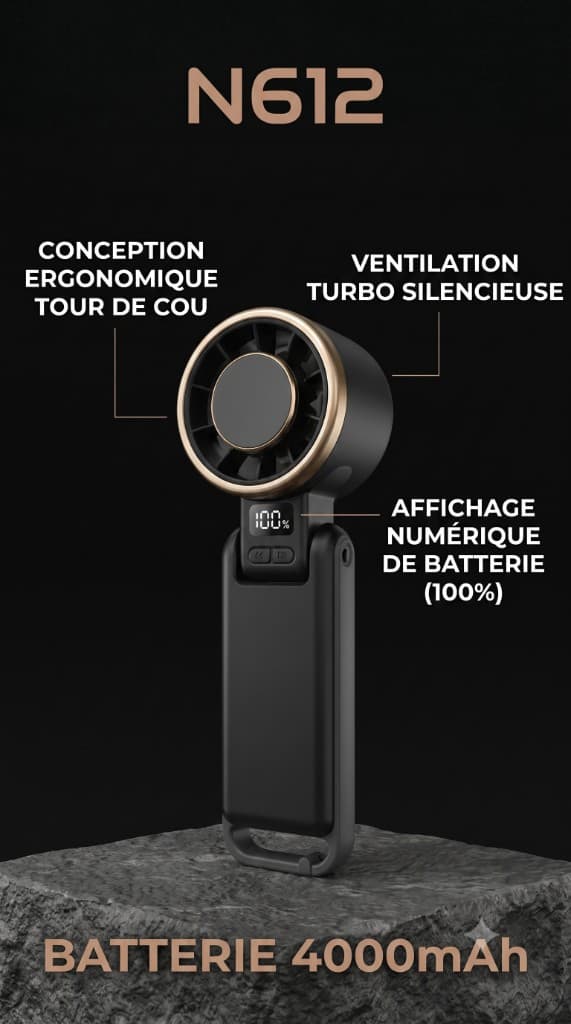 Ventilateur Portable N612